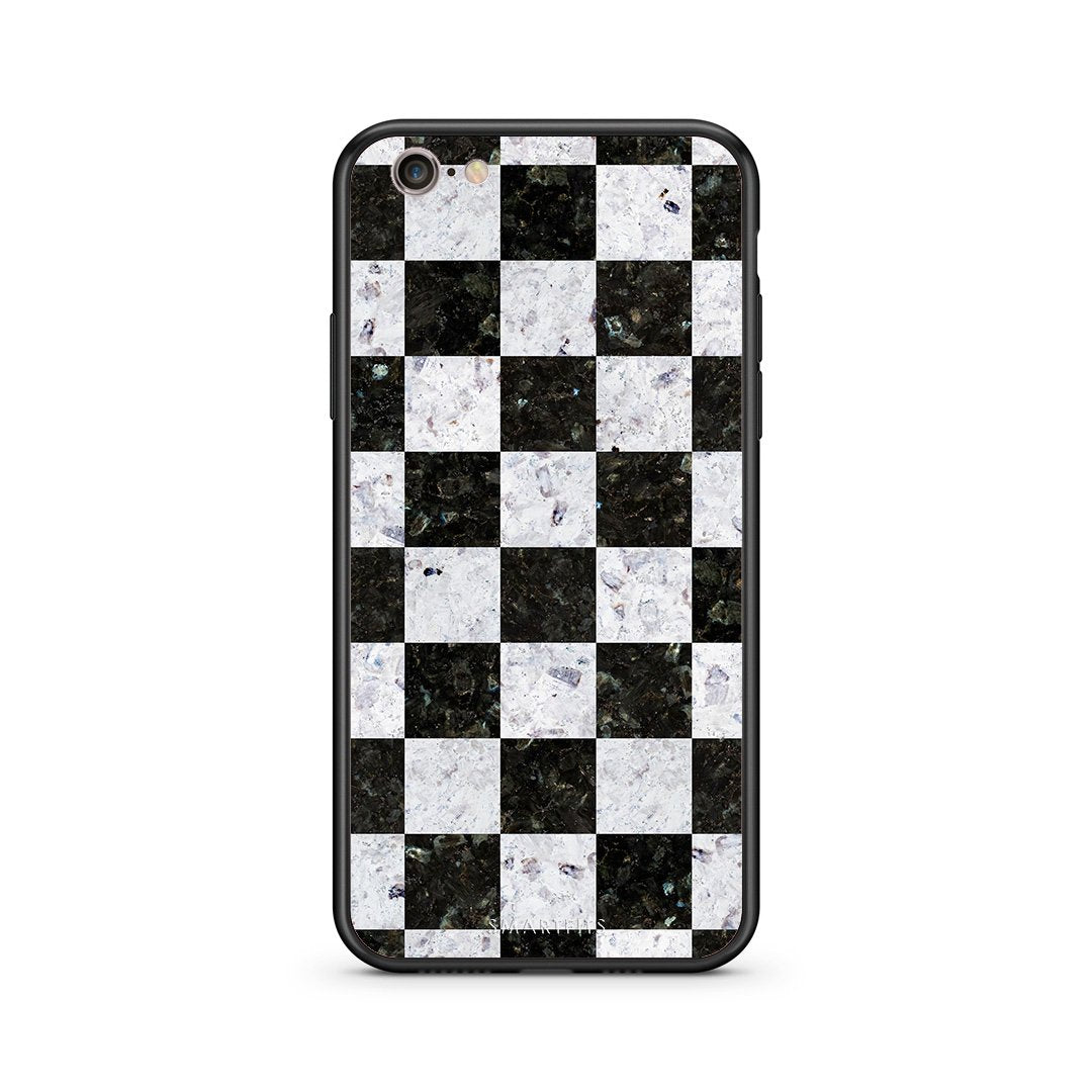 4 - iphone 6 6s Square Geometric Marble case, cover, bumper