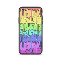 Thumbnail for iphone 6 6s Melting Rainbow θήκη από τη Smartfits με σχέδιο στο πίσω μέρος και μαύρο περίβλημα | Smartphone case with colorful back and black bezels by Smartfits