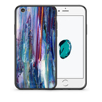 Thumbnail for Θήκη iPhone 7/8/SE 2020 Winter Paint από τη Smartfits με σχέδιο στο πίσω μέρος και μαύρο περίβλημα | iPhone 7/8/SE 2020 Winter Paint case with colorful back and black bezels
