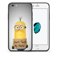 Thumbnail for Θήκη iPhone 6/6s Minion Text από τη Smartfits με σχέδιο στο πίσω μέρος και μαύρο περίβλημα | iPhone 6/6s Minion Text case with colorful back and black bezels