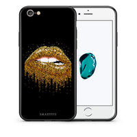 Thumbnail for Θήκη iPhone 6 Plus/6s Plus Golden Valentine από τη Smartfits με σχέδιο στο πίσω μέρος και μαύρο περίβλημα | iPhone 6 Plus/6s Plus Golden Valentine case with colorful back and black bezels