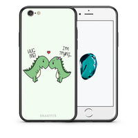 Thumbnail for Θήκη iPhone 6 Plus/6s Plus Rex Valentine από τη Smartfits με σχέδιο στο πίσω μέρος και μαύρο περίβλημα | iPhone 6 Plus/6s Plus Rex Valentine case with colorful back and black bezels