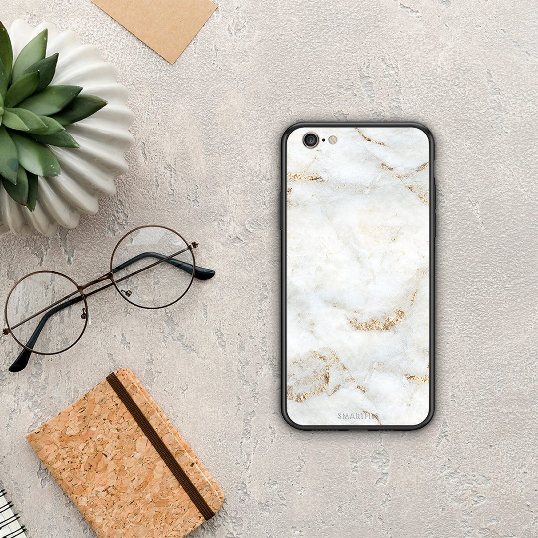 White Gold Marble - iPhone 6 Plus / 6s Plus case