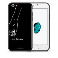 Thumbnail for Θήκη Αγίου Βαλεντίνου iPhone 6 Plus / 6s Plus Always & Forever 2 από τη Smartfits με σχέδιο στο πίσω μέρος και μαύρο περίβλημα | iPhone 6 Plus / 6s Plus Always & Forever 2 case with colorful back and black bezels