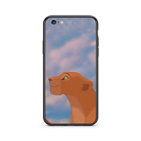 Thumbnail for iphone 6 plus 6s plus Lion Love 2 Θήκη Αγίου Βαλεντίνου από τη Smartfits με σχέδιο στο πίσω μέρος και μαύρο περίβλημα | Smartphone case with colorful back and black bezels by Smartfits