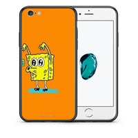 Thumbnail for Θήκη Αγίου Βαλεντίνου iPhone 6 / 6s No Money 2 από τη Smartfits με σχέδιο στο πίσω μέρος και μαύρο περίβλημα | iPhone 6 / 6s No Money 2 case with colorful back and black bezels