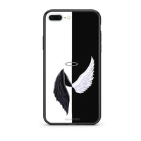 Thumbnail for iPhone 7 Plus/8 Plus Angels Demons θήκη από τη Smartfits με σχέδιο στο πίσω μέρος και μαύρο περίβλημα | Smartphone case with colorful back and black bezels by Smartfits
