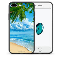 Thumbnail for Θήκη iPhone 7 Plus/8 Plus Beautiful Beach από τη Smartfits με σχέδιο στο πίσω μέρος και μαύρο περίβλημα | iPhone 7 Plus/8 Plus Beautiful Beach case with colorful back and black bezels
