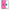 Θήκη iPhone 7 Plus/8 Plus Blue Eye Pink από τη Smartfits με σχέδιο στο πίσω μέρος και μαύρο περίβλημα | iPhone 7 Plus/8 Plus Blue Eye Pink case with colorful back and black bezels