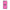 iPhone 7 Plus/8 Plus Blue Eye Pink θήκη από τη Smartfits με σχέδιο στο πίσω μέρος και μαύρο περίβλημα | Smartphone case with colorful back and black bezels by Smartfits