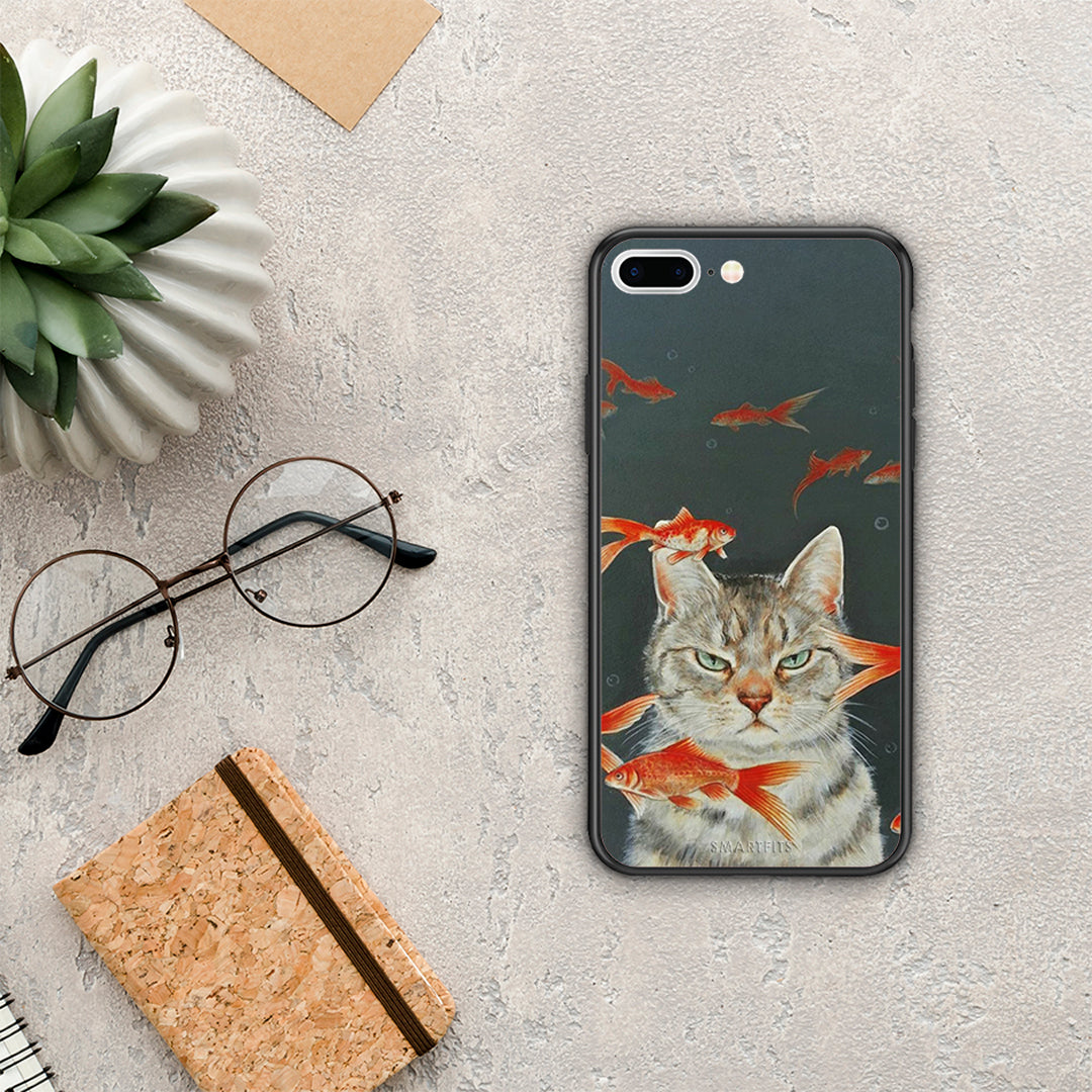 Cat Goldfish - iPhone 7 Plus / 8 Plus case