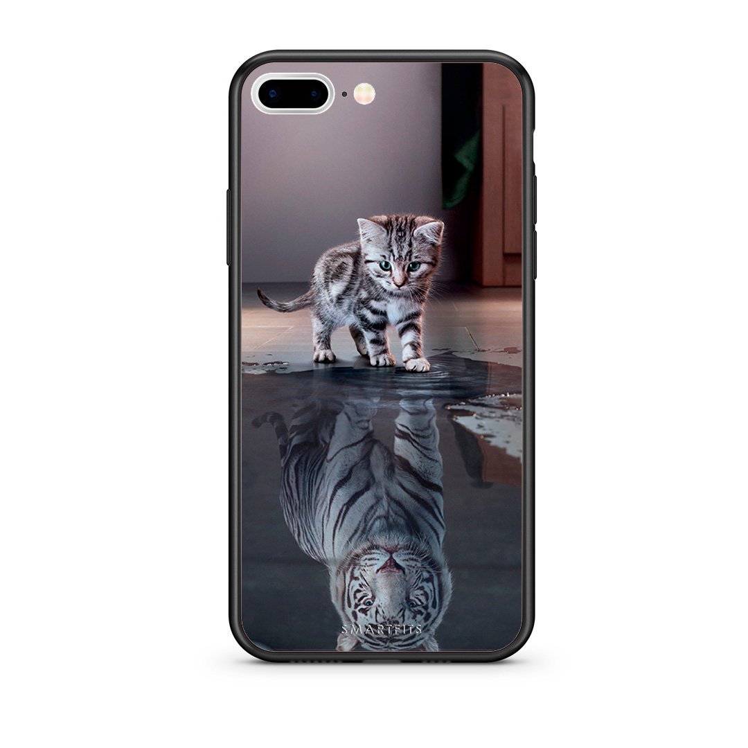 4 - iPhone 7 Plus/8 Plus Tiger Cute case, cover, bumper