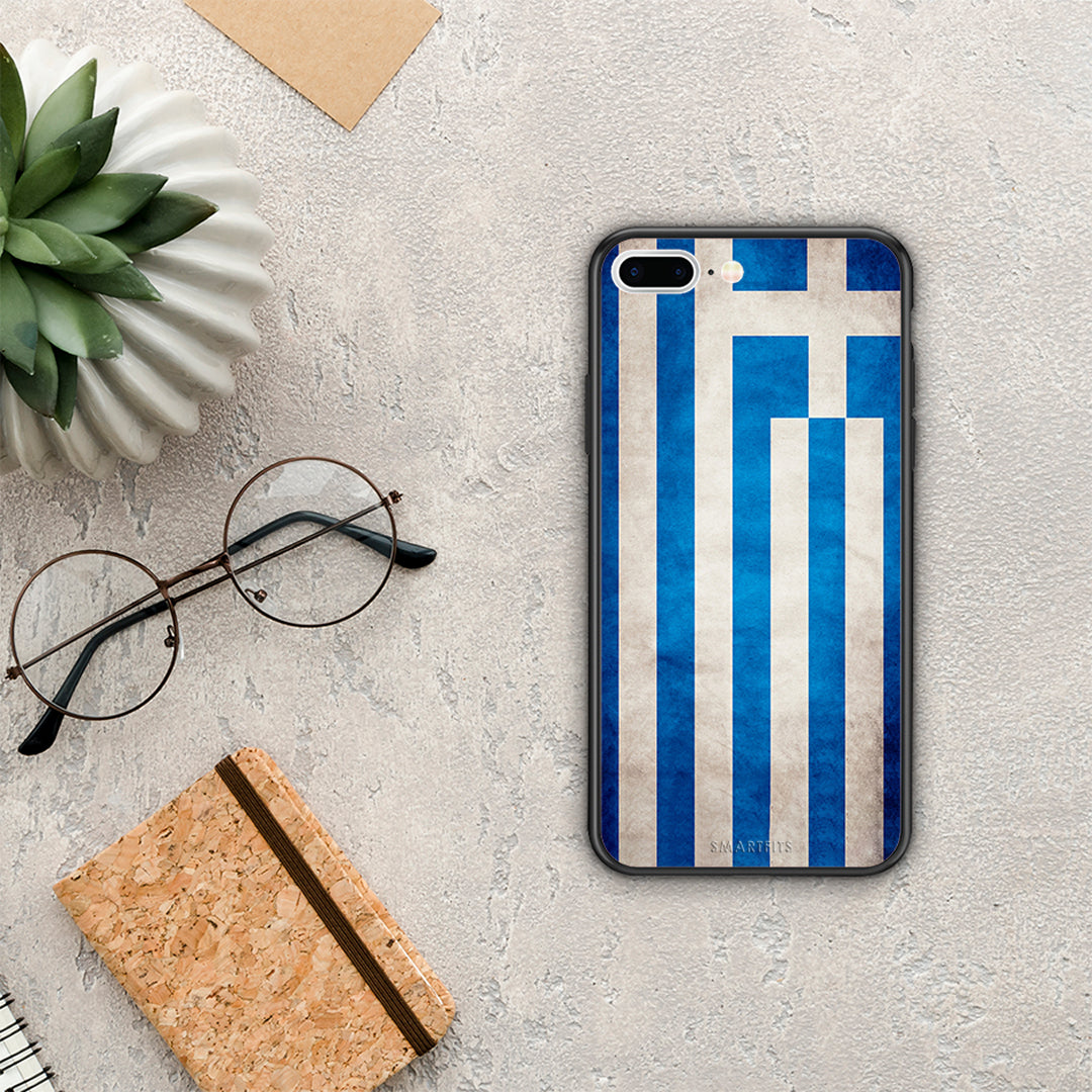 Greek Flag - iPhone 7 Plus / 8 Plus case