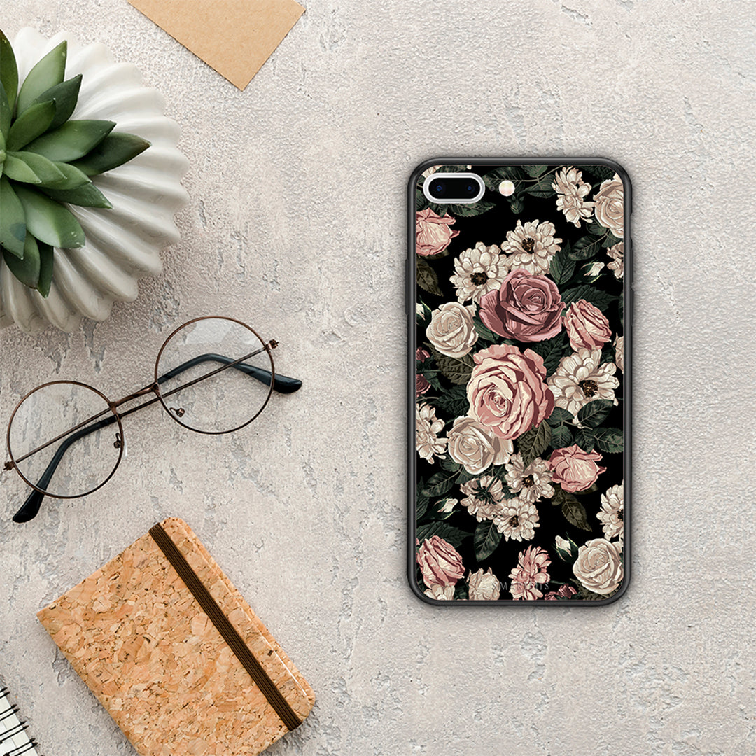 Flower Wild Roses - iPhone 7 Plus / 8 Plus case