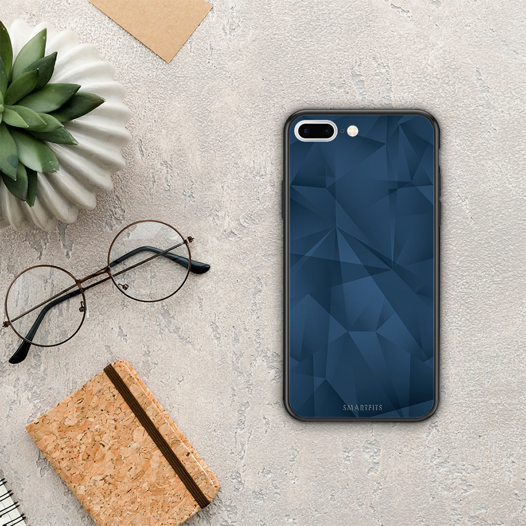 Geometric Blue Abstract - iPhone 7 Plus / 8 Plus case