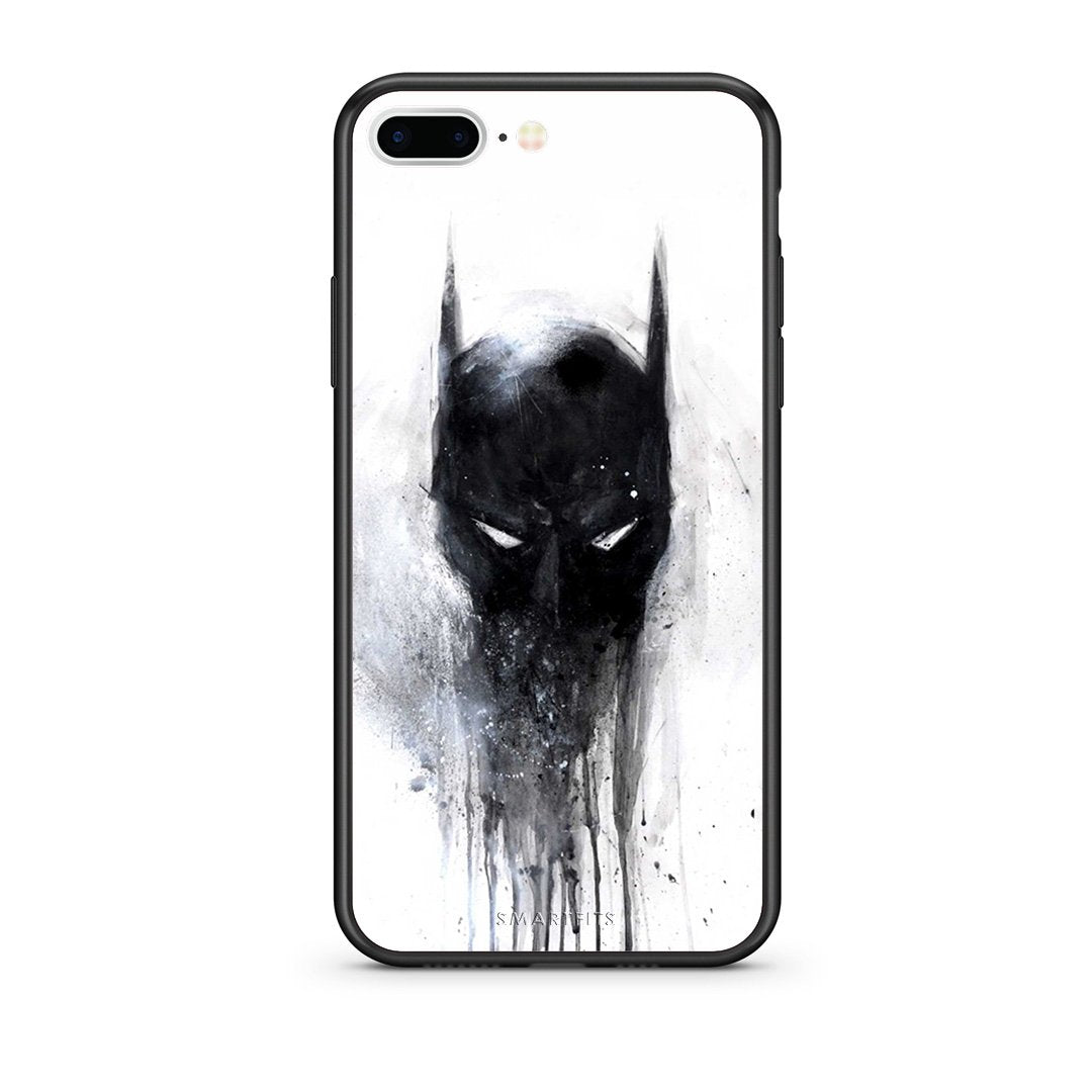 4 - iPhone 7 Plus/8 Plus Paint Bat Hero case, cover, bumper