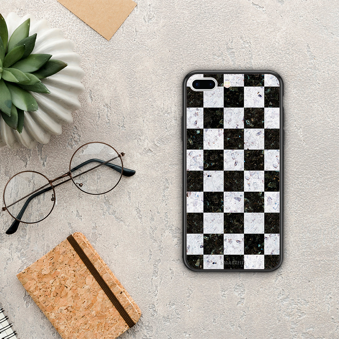 Marble Square Geometric - iPhone 7 Plus / 8 Plus case