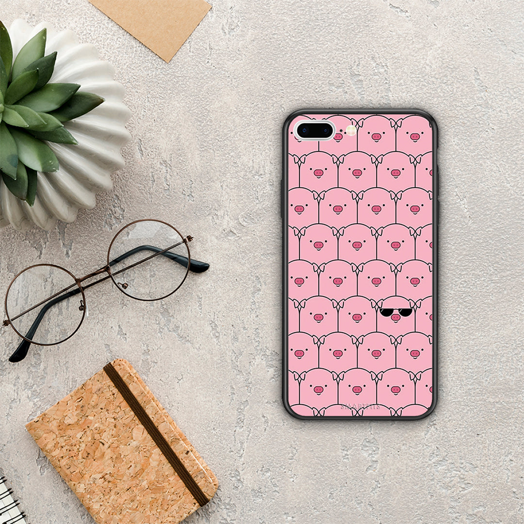 Pig Glasses - iPhone 7 Plus / 8 Plus case