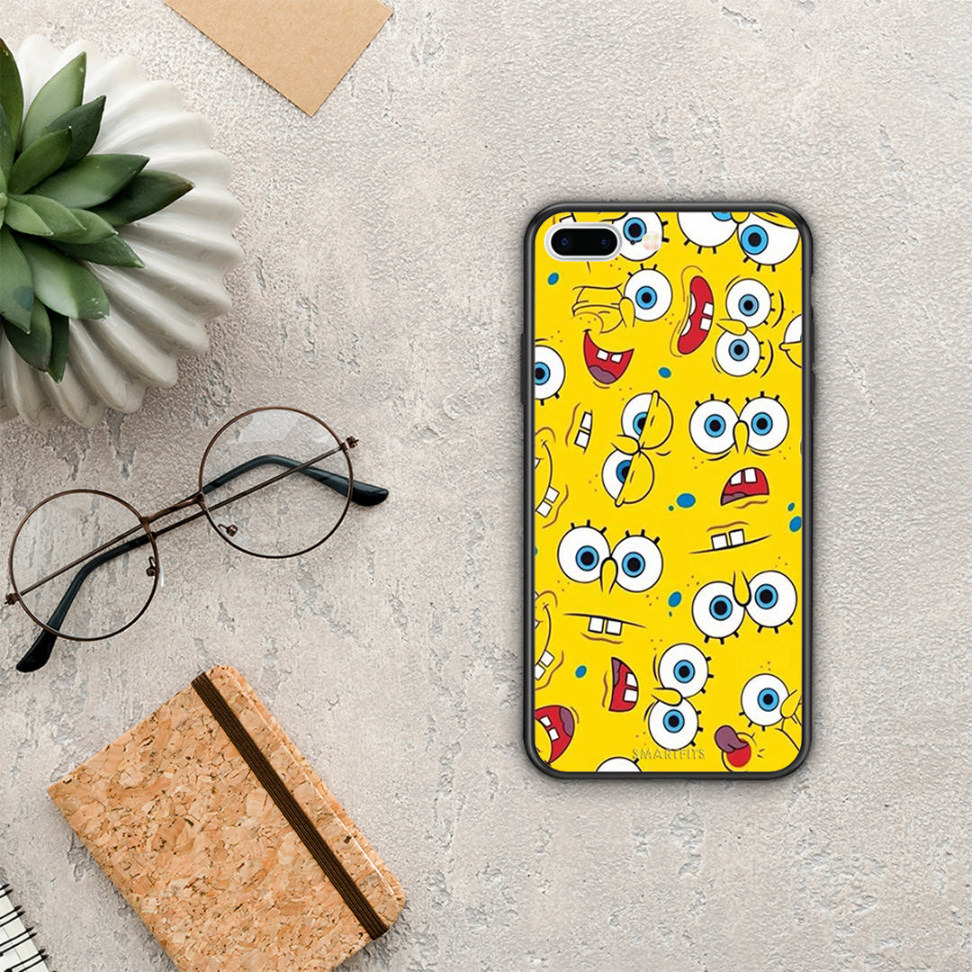 PopArt Sponge - iPhone 7 Plus / 8 Plus case 
