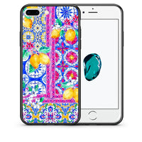 Thumbnail for Θήκη iPhone 7 Plus/8 Plus Retro Spring από τη Smartfits με σχέδιο στο πίσω μέρος και μαύρο περίβλημα | iPhone 7 Plus/8 Plus Retro Spring case with colorful back and black bezels