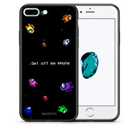 Thumbnail for Θήκη iPhone 7 Plus/8 Plus AFK Text από τη Smartfits με σχέδιο στο πίσω μέρος και μαύρο περίβλημα | iPhone 7 Plus/8 Plus AFK Text case with colorful back and black bezels