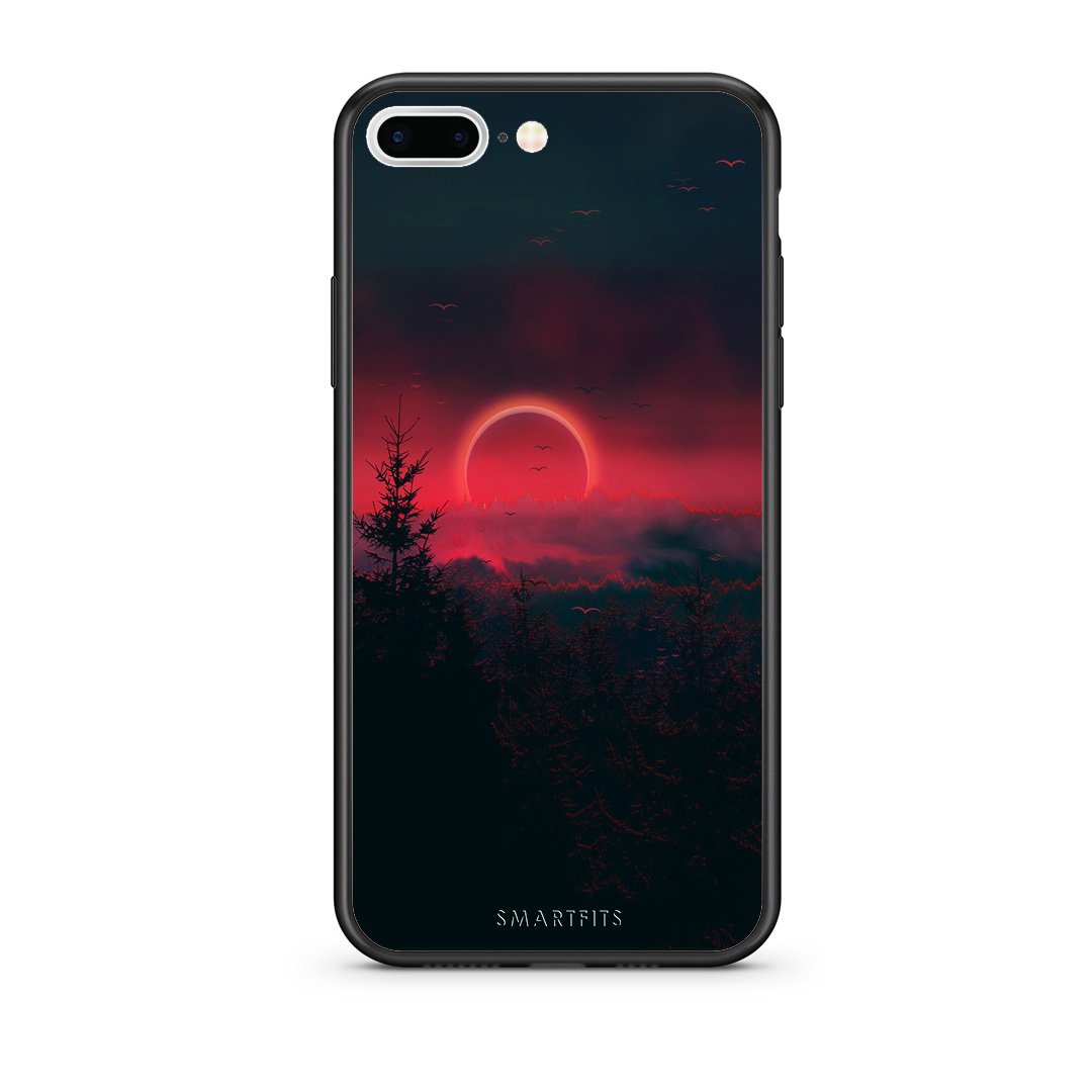 4 - iPhone 7 Plus/8 Plus Sunset Tropic case, cover, bumper