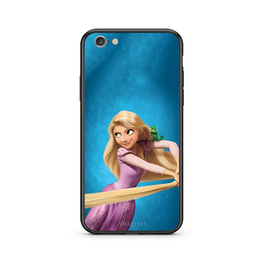 iphone 6 plus 6s plus Tangled 2 Θήκη Αγίου Βαλεντίνου από τη Smartfits με σχέδιο στο πίσω μέρος και μαύρο περίβλημα | Smartphone case with colorful back and black bezels by Smartfits