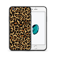 Thumbnail for Θήκη iPhone 7/8/SE 2020 Leopard Animal από τη Smartfits με σχέδιο στο πίσω μέρος και μαύρο περίβλημα | iPhone 7/8/SE 2020 Leopard Animal case with colorful back and black bezels