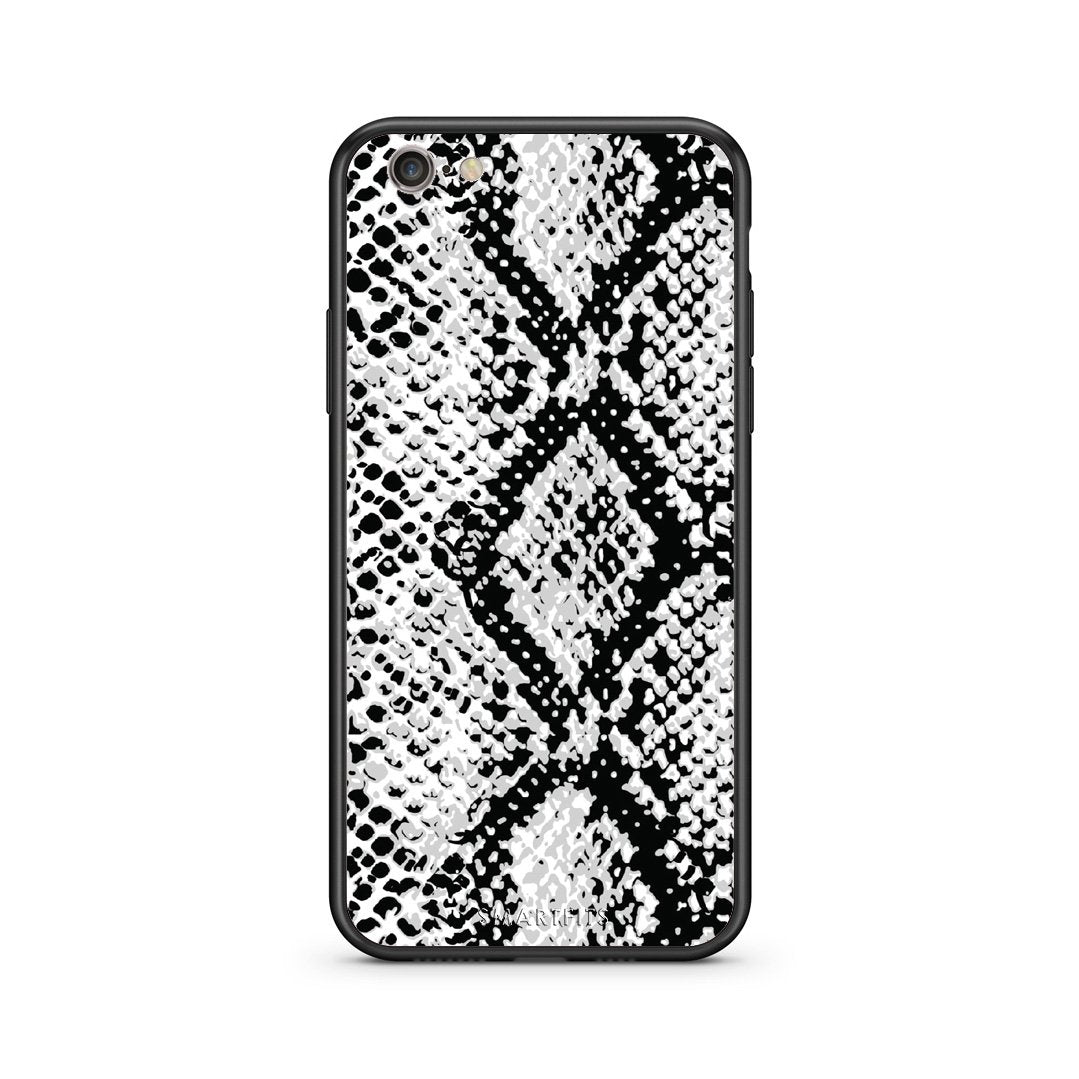 24 - iPhone 7/8 White Snake Animal case, cover, bumper