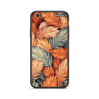 Thumbnail for iphone 6 6s Autumn Leaves Θήκη από τη Smartfits με σχέδιο στο πίσω μέρος και μαύρο περίβλημα | Smartphone case with colorful back and black bezels by Smartfits