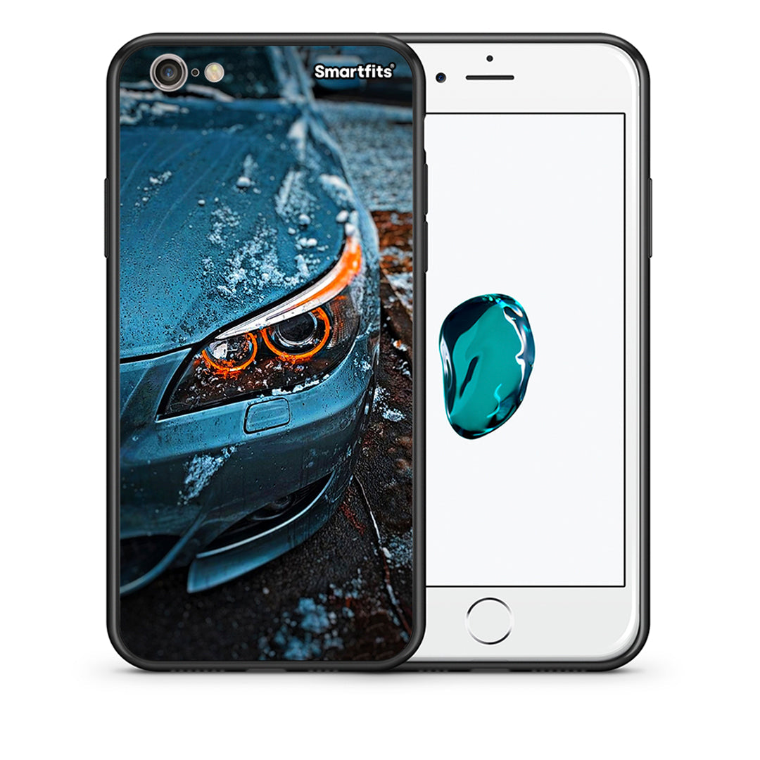 Θήκη iPhone 7 / 8 / SE 2020 Bmw E60 από τη Smartfits με σχέδιο στο πίσω μέρος και μαύρο περίβλημα | iPhone 7 / 8 / SE 2020 Bmw E60 case with colorful back and black bezels
