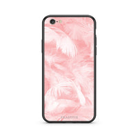 Thumbnail for 33 - iPhone 7/8 Pink Feather Boho case, cover, bumper