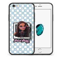 Thumbnail for Θήκη Αγίου Βαλεντίνου iPhone 6 Plus / 6s Plus Devil Baby από τη Smartfits με σχέδιο στο πίσω μέρος και μαύρο περίβλημα | iPhone 6 Plus / 6s Plus Devil Baby case with colorful back and black bezels