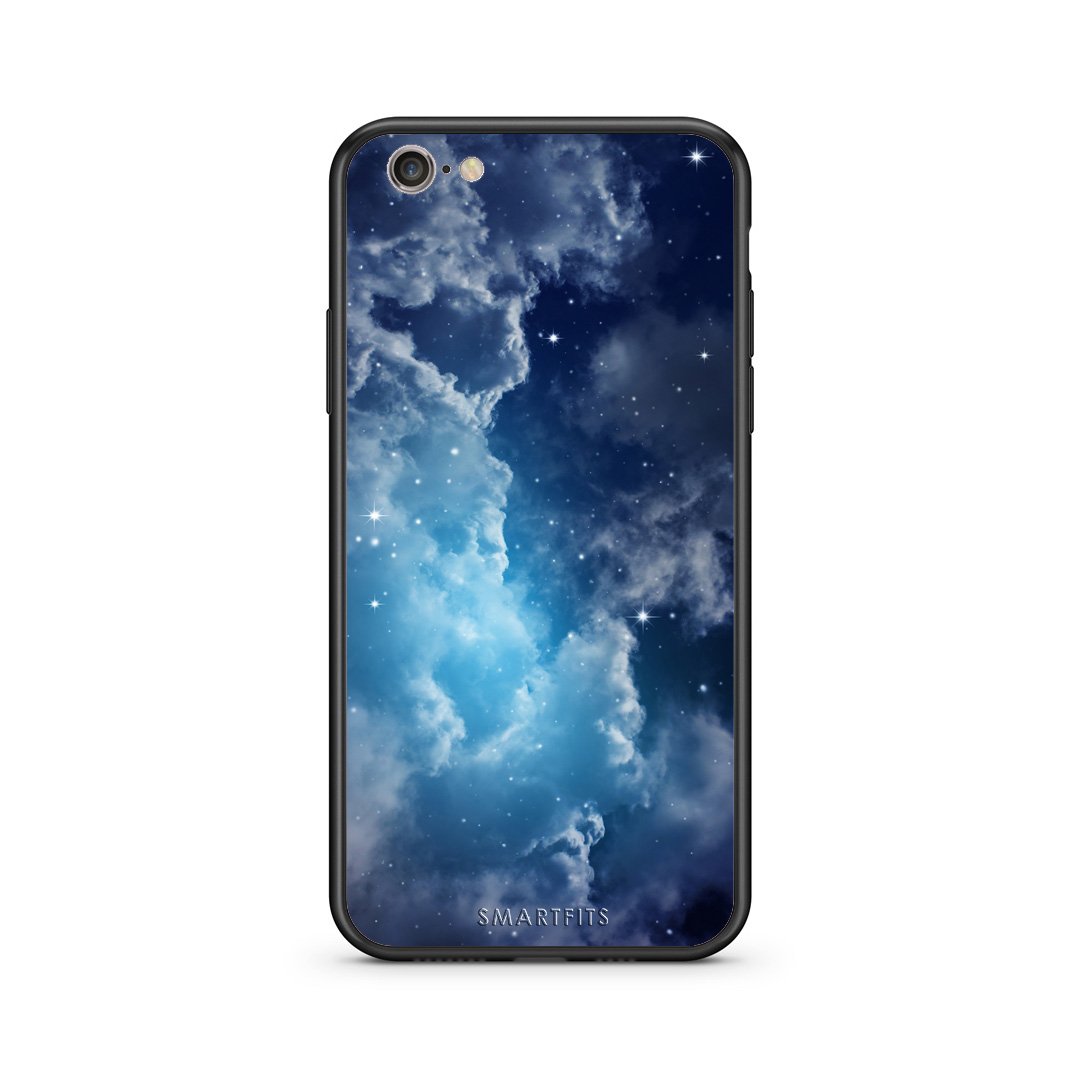 104 - iphone 6 plus 6s plus Blue Sky Galaxy case, cover, bumper