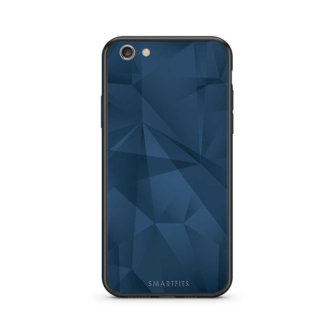 39 - iPhone 7/8 Blue Abstract Geometric case, cover, bumper