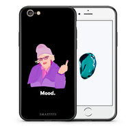 Thumbnail for Θήκη iPhone 6 Plus/6s Plus Grandma Mood Black από τη Smartfits με σχέδιο στο πίσω μέρος και μαύρο περίβλημα | iPhone 6 Plus/6s Plus Grandma Mood Black case with colorful back and black bezels