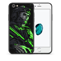 Thumbnail for Θήκη Αγίου Βαλεντίνου iPhone 6 Plus / 6s Plus Green Soldier από τη Smartfits με σχέδιο στο πίσω μέρος και μαύρο περίβλημα | iPhone 6 Plus / 6s Plus Green Soldier case with colorful back and black bezels