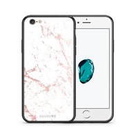 Thumbnail for Θήκη iPhone 7/8/SE 2020 Pink Splash Marble από τη Smartfits με σχέδιο στο πίσω μέρος και μαύρο περίβλημα | iPhone 7/8/SE 2020 Pink Splash Marble case with colorful back and black bezels