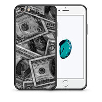 Thumbnail for Θήκη iPhone 6 Plus/6s Plus Money Dollars από τη Smartfits με σχέδιο στο πίσω μέρος και μαύρο περίβλημα | iPhone 6 Plus/6s Plus Money Dollars case with colorful back and black bezels