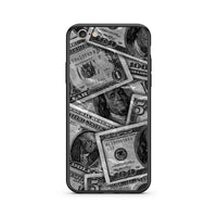 Thumbnail for iPhone 7/8 Money Dollars θήκη από τη Smartfits με σχέδιο στο πίσω μέρος και μαύρο περίβλημα | Smartphone case with colorful back and black bezels by Smartfits