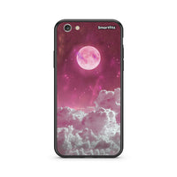 Thumbnail for iphone 6 plus 6s plus Pink Moon Θήκη από τη Smartfits με σχέδιο στο πίσω μέρος και μαύρο περίβλημα | Smartphone case with colorful back and black bezels by Smartfits