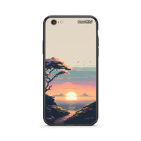Thumbnail for iphone 6 plus 6s plus Pixel Sunset Θήκη από τη Smartfits με σχέδιο στο πίσω μέρος και μαύρο περίβλημα | Smartphone case with colorful back and black bezels by Smartfits