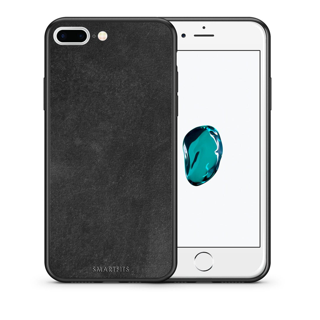 Θήκη iPhone 7 Plus/8 Plus Black Slate Color από τη Smartfits με σχέδιο στο πίσω μέρος και μαύρο περίβλημα | iPhone 7 Plus/8 Plus Black Slate Color case with colorful back and black bezels