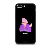 Thumbnail for iPhone 7 Plus/8 Plus Grandma Mood Black θήκη από τη Smartfits με σχέδιο στο πίσω μέρος και μαύρο περίβλημα | Smartphone case with colorful back and black bezels by Smartfits