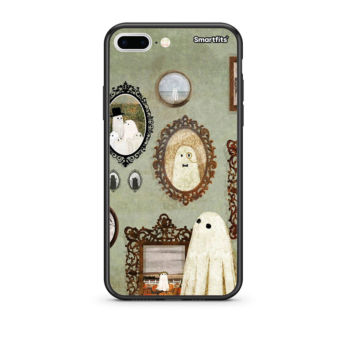 iPhone 7 Plus / 8 Plus Halloween Ghost Season Θήκη από τη Smartfits με σχέδιο στο πίσω μέρος και μαύρο περίβλημα | Smartphone case with colorful back and black bezels by Smartfits