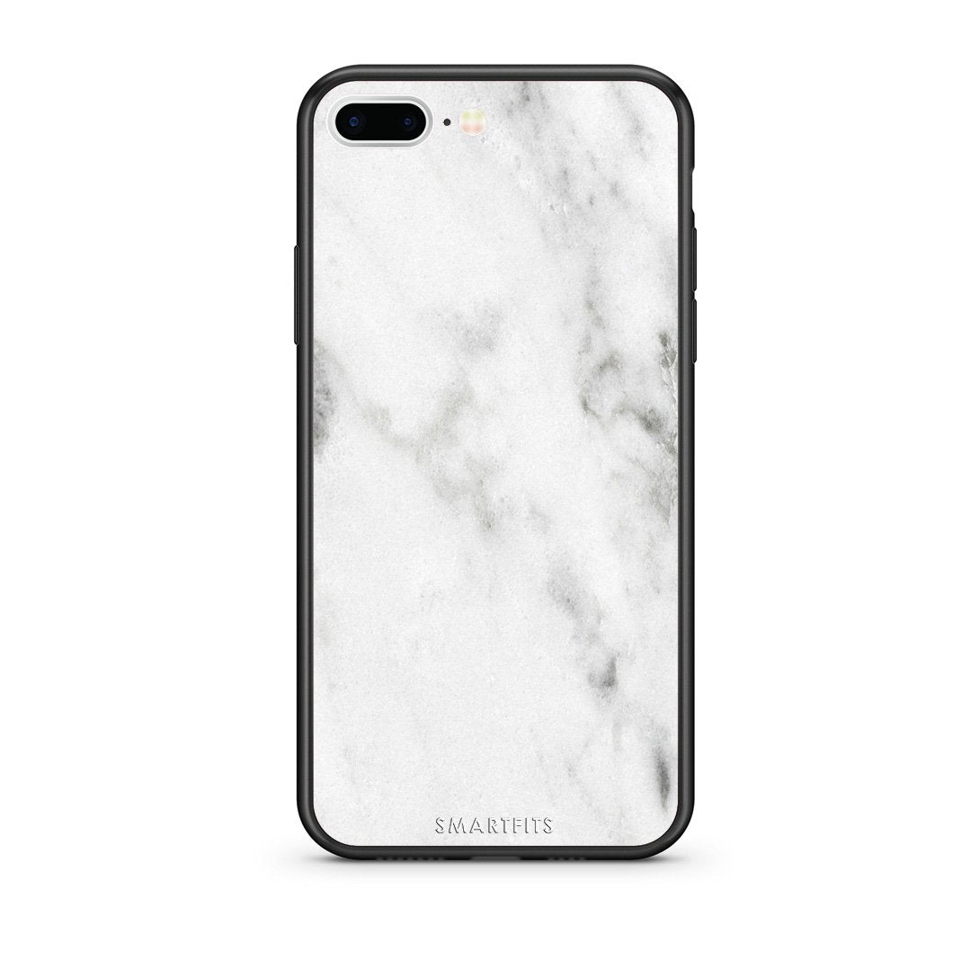 2 - iPhone 7 Plus/8 Plus White marble case, cover, bumper