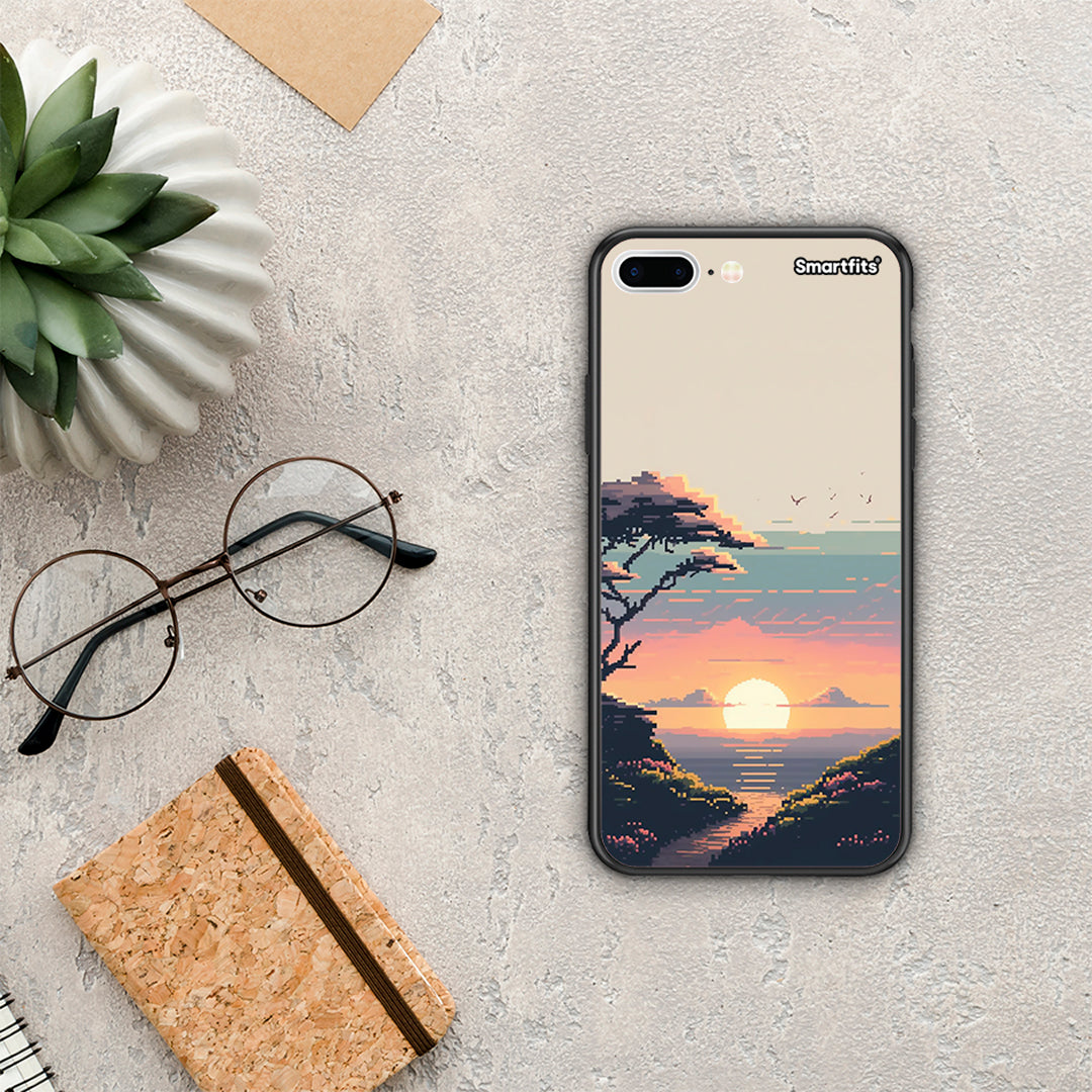 Pixel Sunset - iPhone 7 Plus / 8 Plus case