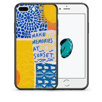 Thumbnail for Θήκη iPhone 7 Plus / 8 Plus Sunset Memories από τη Smartfits με σχέδιο στο πίσω μέρος και μαύρο περίβλημα | iPhone 7 Plus / 8 Plus Sunset Memories case with colorful back and black bezels