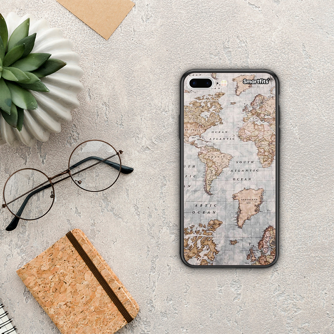 World Map - iPhone 7 Plus / 8 Plus case