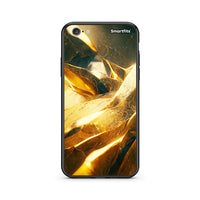 Thumbnail for iphone 6 6s Real Gold θήκη από τη Smartfits με σχέδιο στο πίσω μέρος και μαύρο περίβλημα | Smartphone case with colorful back and black bezels by Smartfits